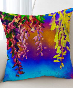 RGB Reverse Gradient Tree Cushion Cover